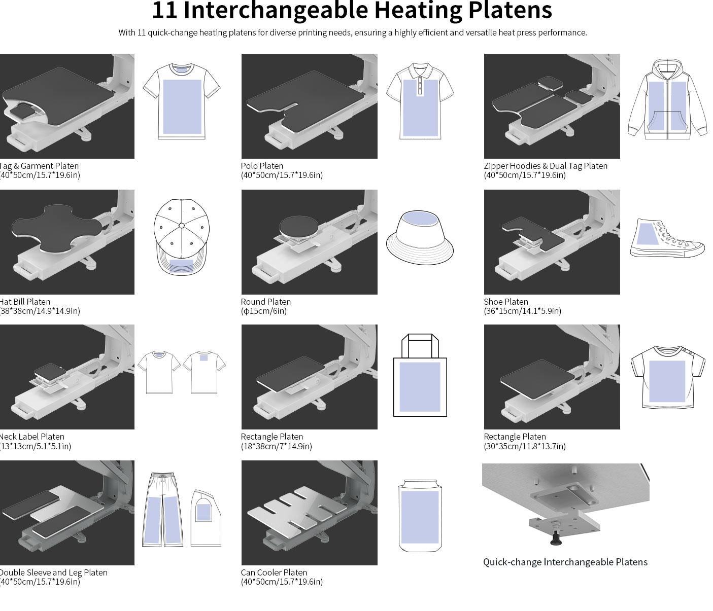 Heat Press G1 with Laser Alignment System