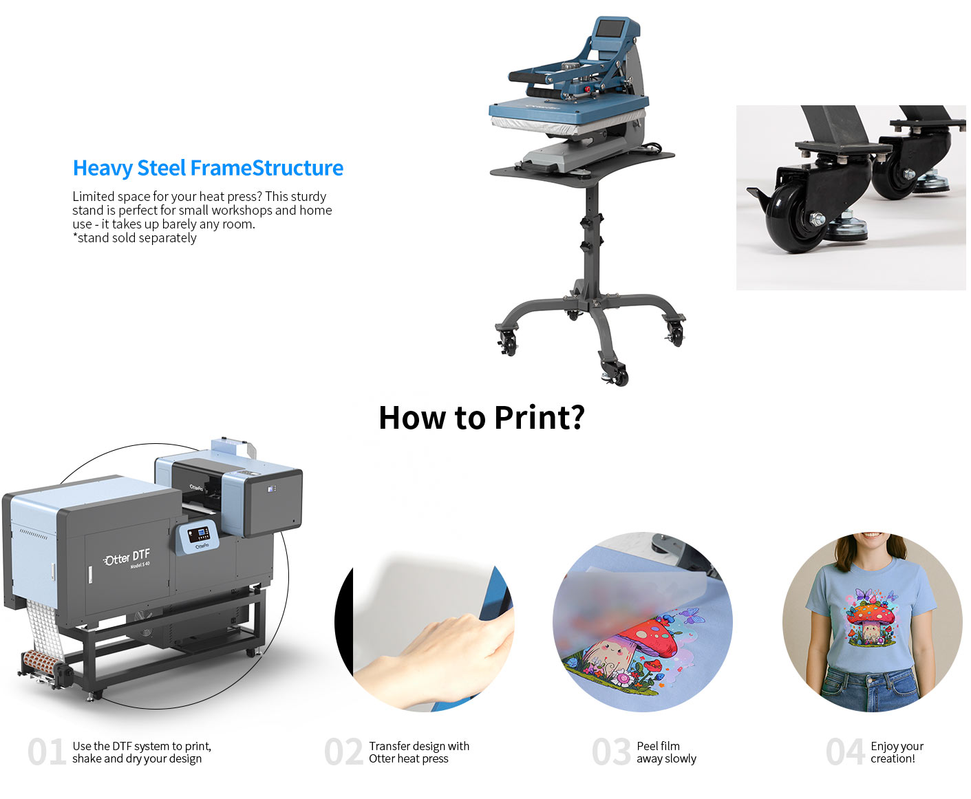 Heat Press G1 with Laser Alignment System