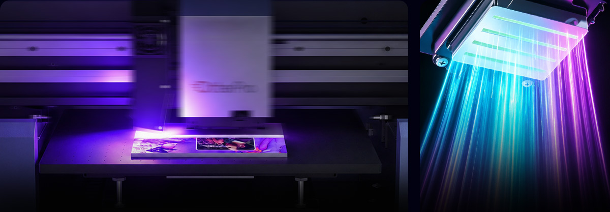 High-speed UV printing and 13200-U1 HD printhead