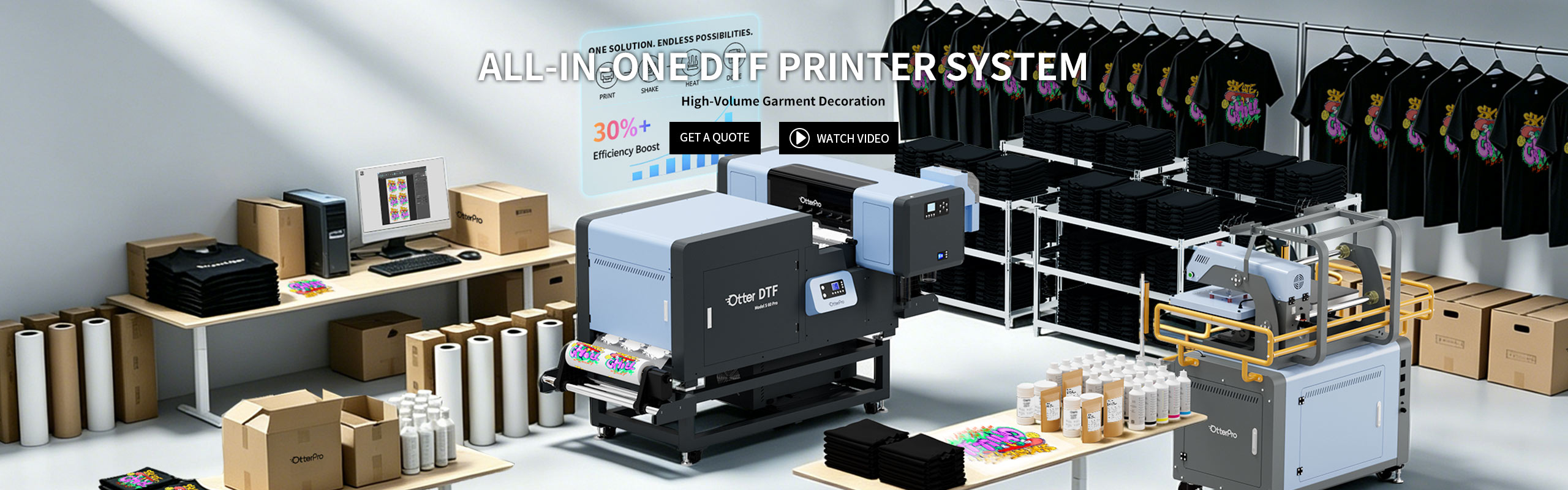 All-in-One DTF Printer System