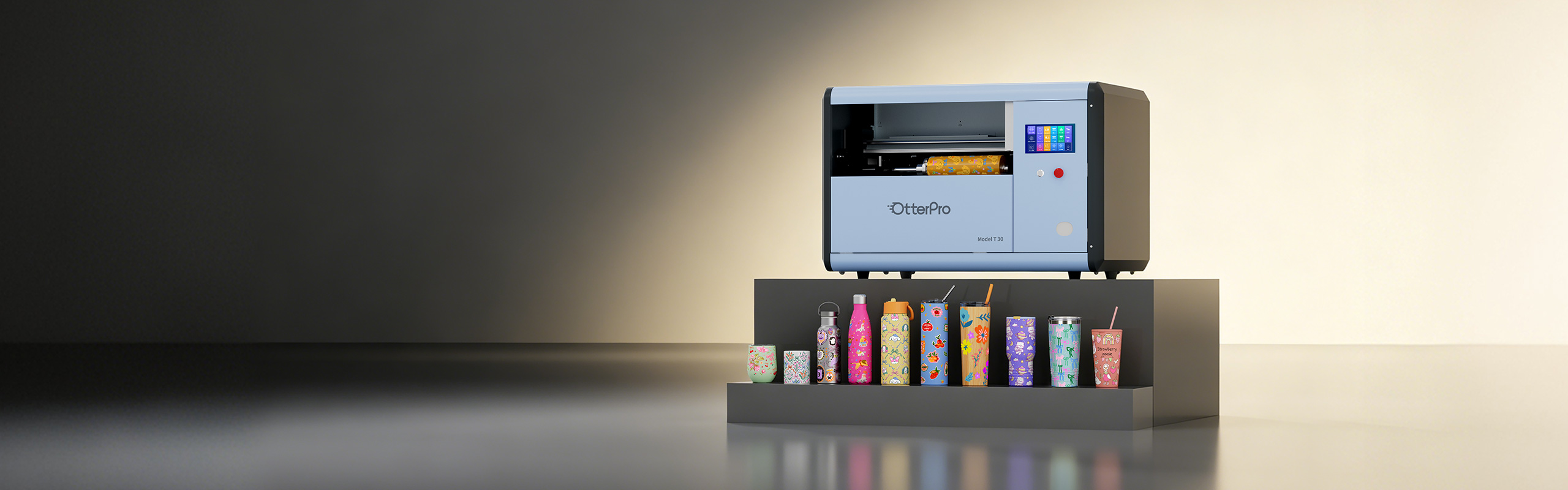 3D UV Rotary Printer