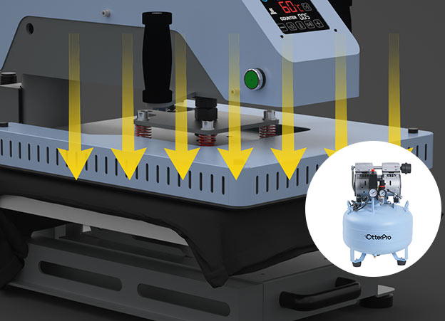 Swing Away Heat Press