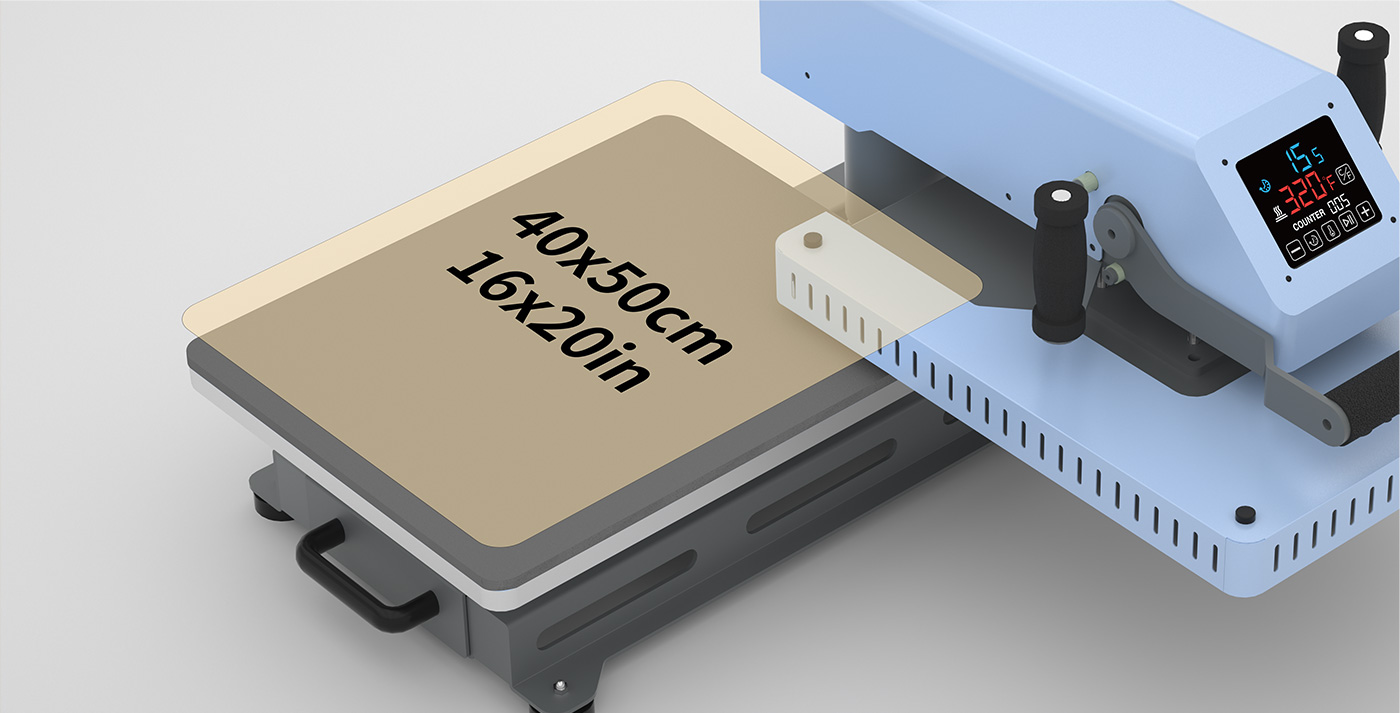 Swing Away Heat Press