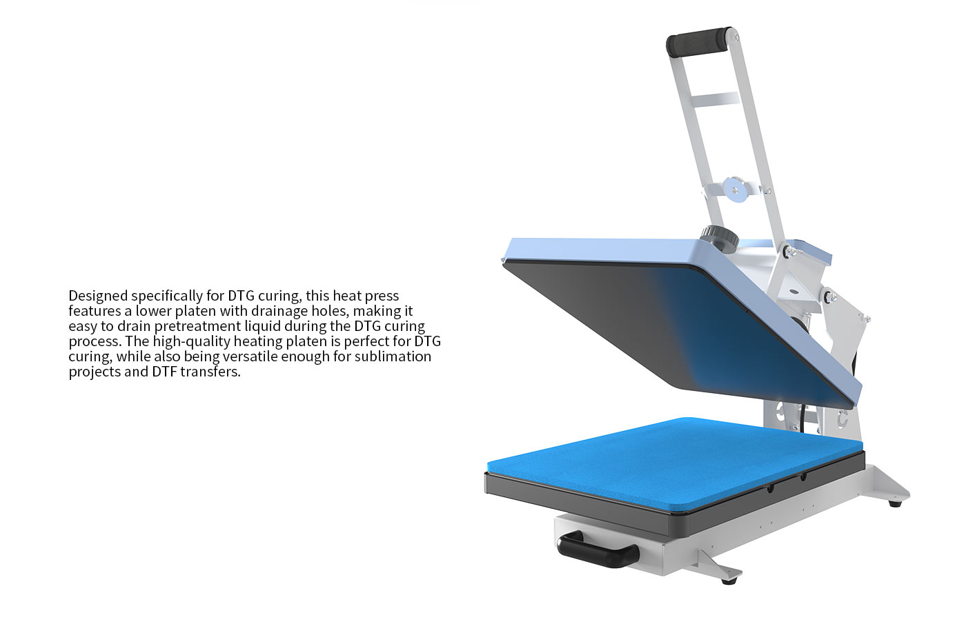 DTG Curing Heat Press
