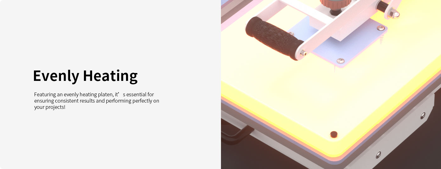 DTG Curing Heat Press