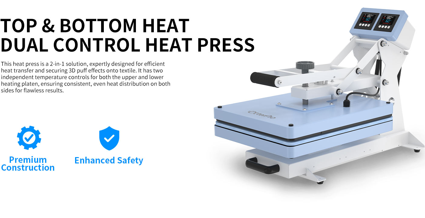 Top Bottom Heat Press