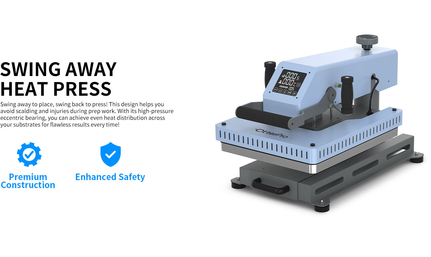 Swing Away Heat Press