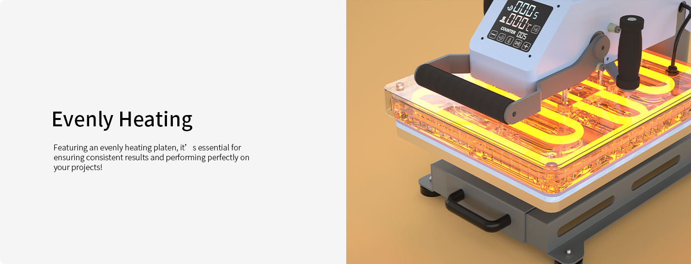 Swing Away Heat Press