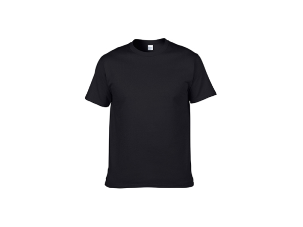 Cotton T-Shirt Black for DTF Printing